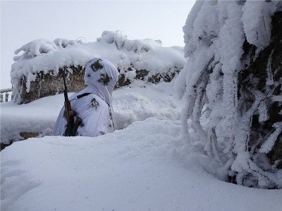 Düşmən səngərinə 126 atəş zərbəsi endirilib
