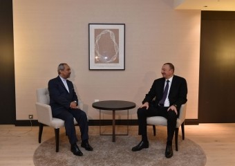 Prezident İlham Əliyev Məhəmməd Nəhavəndianla görüşdü