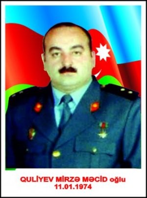 Bu gün Azərbaycanın Milli Qəhrəmanı Mirzə Məcid oğlu Quliyevin ad günüdür