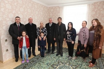 Qarabağ müharibəsi əlillərinə və şəhid ailələrinə mənzil verildi