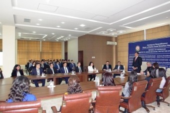 ƏƏSMN-də işə qəbul olunan 45 dövlət qulluqçusu ilə görüş keçirilib