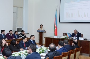 BMT Baş katibinin müavini İqtisad Universitetində olub