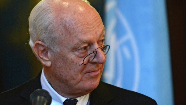 Staffan de Mistura: “Suriya üzrə danışıqlara müvəqqəti fasilə verilir“