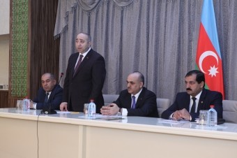Səlim Müslümov kürdəmirlilərlə görüşüb