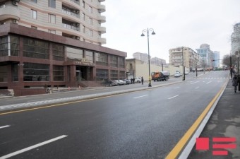 Bakının mərkəzi küçəsində hərəkət tam məhdudlaşdırılır