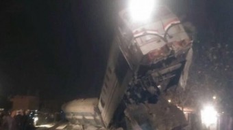 Misirdə sərnişin qatarı relsdən çıxdı:150 yaralı