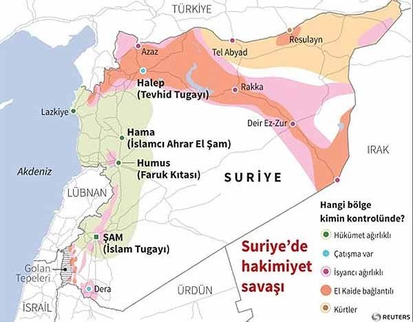 Faynənşl Tayms: “Suriya iki yerə parçalanacaq“