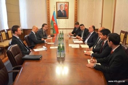 Məmmədyarov NATO rəsmisi ilə görüşdü