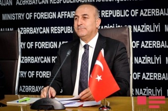 Türkiyə xarici işlər naziri Mövlud Çavuşoğlu Bakıdadır