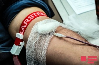 Ötən il qanvermə aksiyalarında 75 mindən çox insan iştirak edib