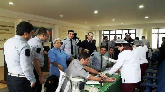 Yol polisləri qanvermə aksiyası keçirib