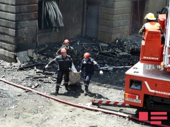 Bakıda uşaq bağçasında yanğın: 6 nəfər xilas edildi