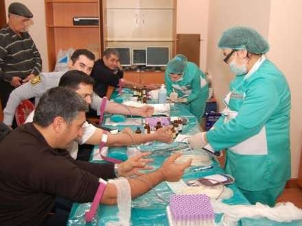 “Azəryolservis”də qanvermə aksiyası keçirildi