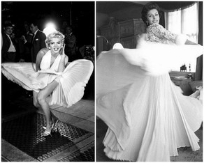 Merilin Monro, Odri Hepbern və Sofi Lorenin paltarları sərgiyə çıxarılıb