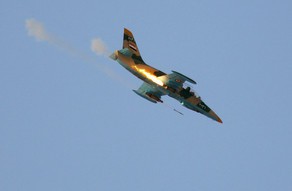 Suriyada hökumət qüvvələrinə məxsus hərbi təyyarə vurulub