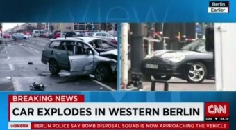 Berlində bombalı maşın partladı: 1 ölü