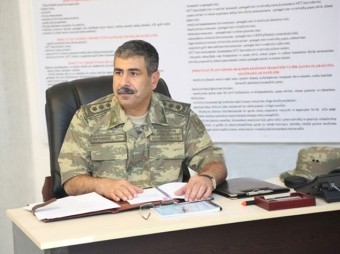 Zakir Həsənov qoşunların döyüş hazırlığını yoxlanılmasını tapşırıb