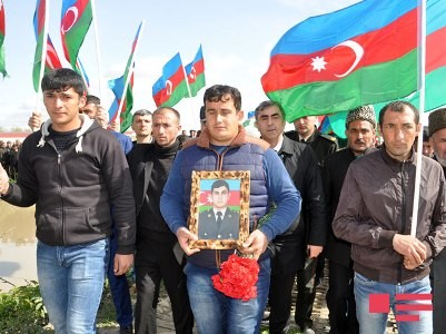 Ordumuzun şəhid olan hərbçiləri dəfn edilib - YENİLƏNİB