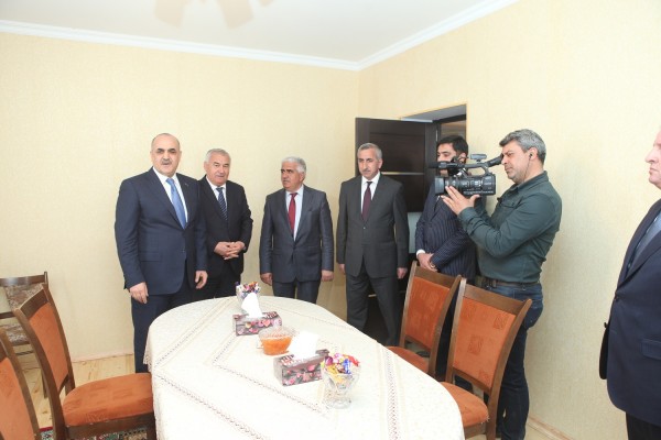 Horadizdə Qarabağ Qazilərinə ev verilib -FOTOLAR
