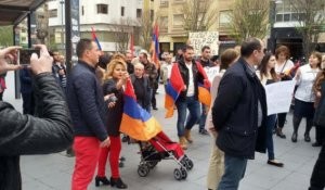 İspaniyada ermənilərin anti-Azərbaycan aksiyasına icazə vermədilər