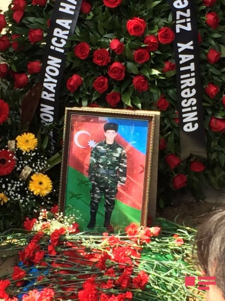 Ordumuzun daha bir şəhidi dəfn edilib