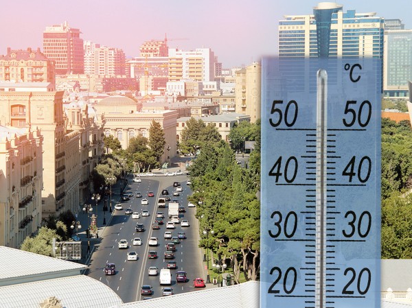 Yayda havanın temperaturu ilə bağlı PROQNOZ açıqlanıb