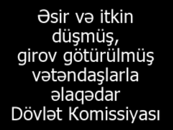 Dövlət Komissiyası: Meyitlərin qarşılıqlı repatriasiyasının pozulmasının məsuliyyəti tam şəkildə Ermənistanın üzərinə düşür