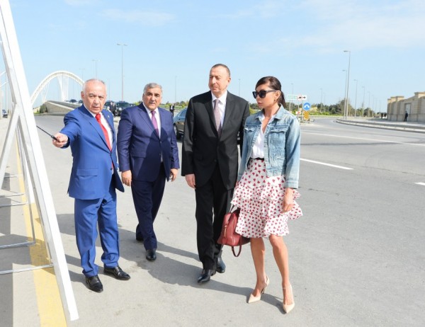 Prezident Binədə görülən işlərlə tanış oldu