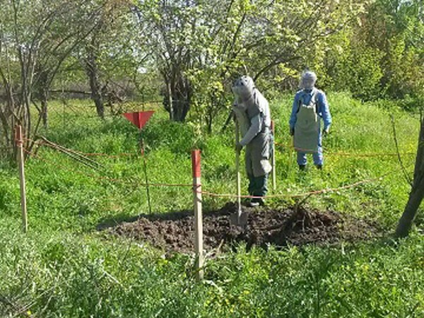 Cəbhəboyu yaşayış məntəqələrində 30 partlamış sursat aşkar edilib - FOTO