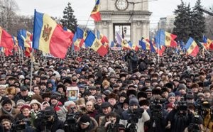 Moldovada hökumət əleyhinə aksiya keçirilir