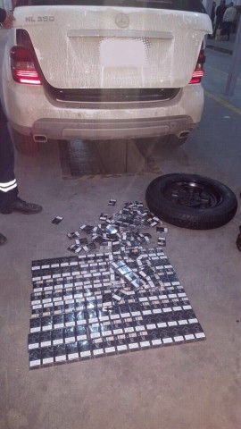 Gizli yolla gətirilən 9200 ədəd siqaret aşkarlanıb