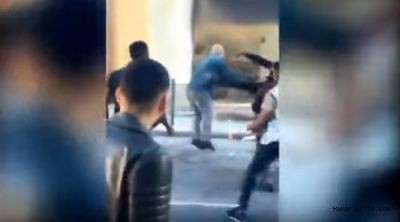 Türk dönərçi 50 nəfəri dönər bıçağı ilə “biçdi“