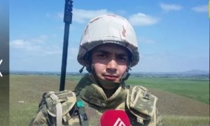Zabit Ruslan Qasımov: “Minaları təmizləyib texnikanı düşmən mövqelərinin arxasına keçirdik...“