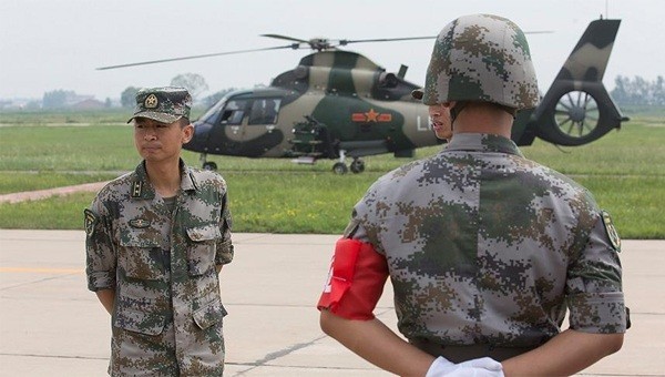 Çin güc nümayişinə başlayır