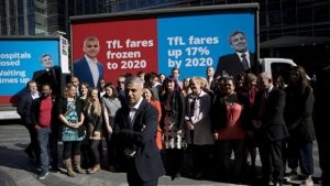 London meri, Tramp prtezident olarsa, ABŞ-a getməyəcəyini bildirdi