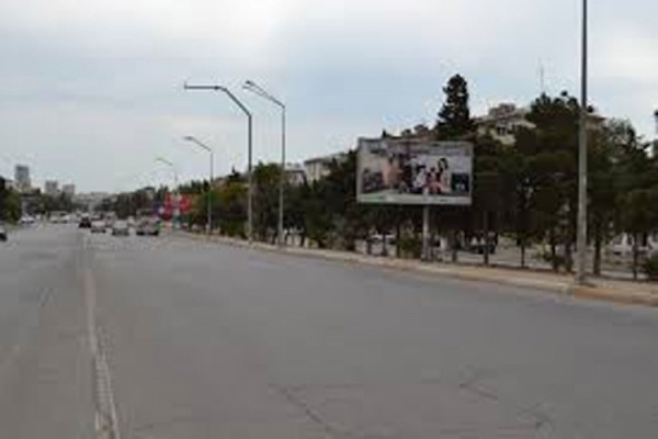 Bakının əsas prospektlərindən birində təmir başlayır