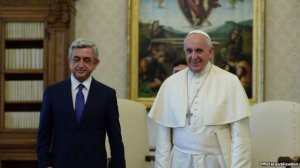 Ermənistan Roma Papasını gözləyir