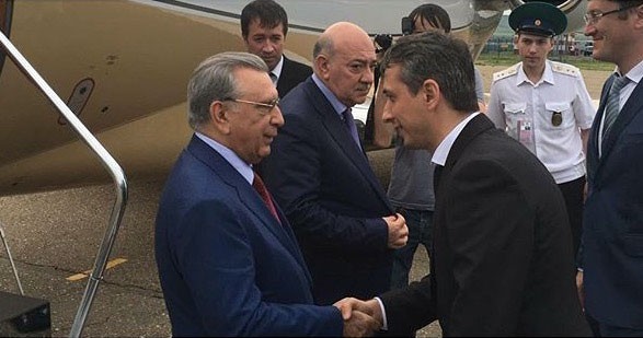 Ramiz Mehdiyev Qroznıda səfərdədir