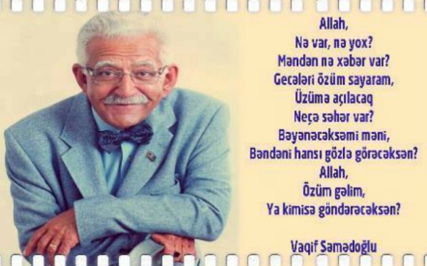 Vaqif Səmədoğlunun fransızca şeirlər kitabı çıxdı