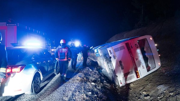 Türkiyədə növbəti qəza: 12 yaralı