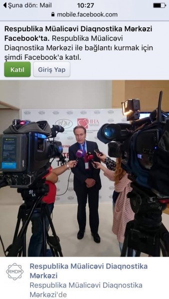 San Rafaello Klinikası Azərbaycanla əməkdaşlıqdadır