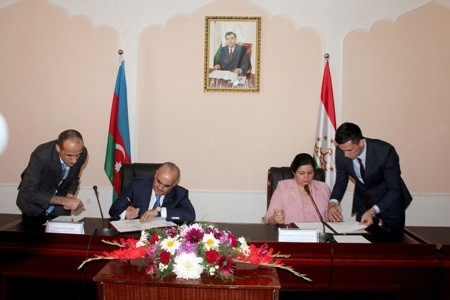 Azərbaycan və Tacikistan arasında əməkdaşlığa dair Saziş imzalanıb
