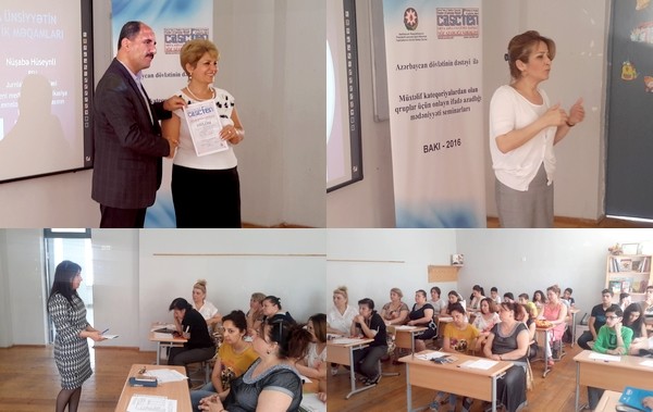 CASCFEN-dən müəllim və şagirdlər üçün seminar