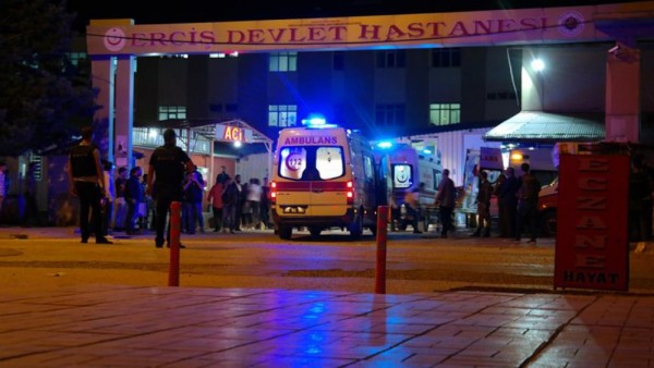 Türkiyənin Erciş mahalında terror aktı törədilib