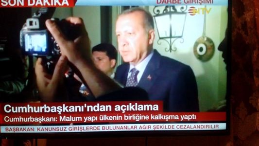 Ərdoğan NTV kanalına gəldi