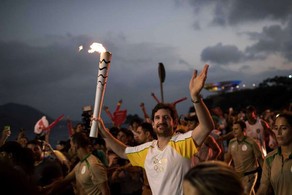 Olimpiada məşəli Rio-de-Janeyroya gətirilib