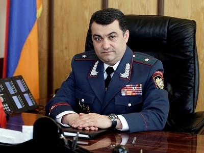 İrəvan şəhər polis idarəsinin rəisi vəzifəsindən azad edilib