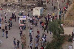 Türkiyədə xəstəxananın qarşısında terror aktı törədilib, yaralananlar var