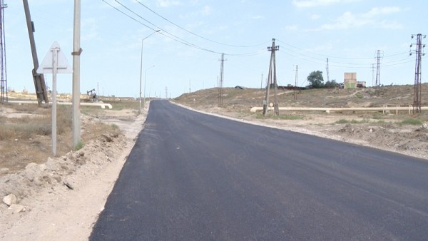 Bakıda 3 qəsəbəni birləşdirən yolun tikintisi başladı
