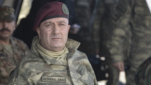 Məşhur türk generalı Cerablusa getdi